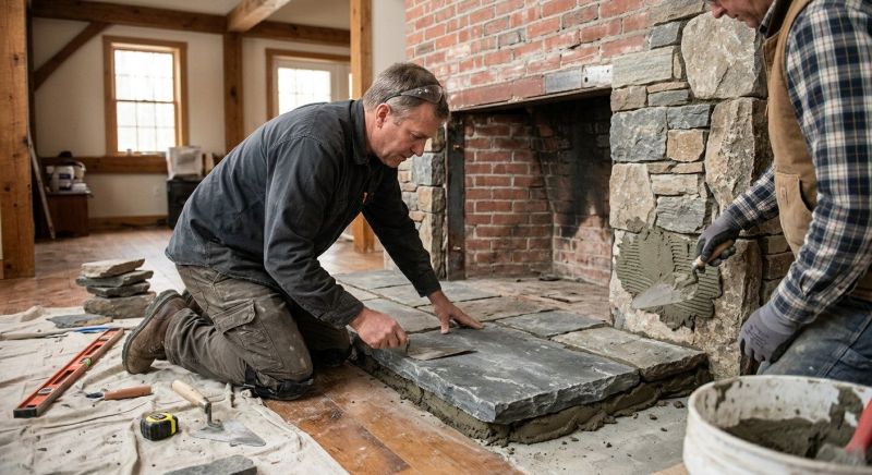 Hearth Installation in Charleston, SC