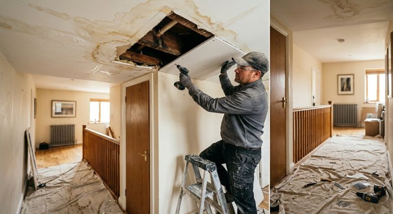 Attic Water Damage Repair in Conroe, TX