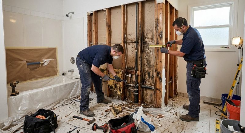 Bathroom Water Damage Repair in Denver, CO