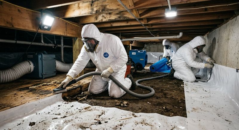 Crawl Space Remediation in Charleston, SC