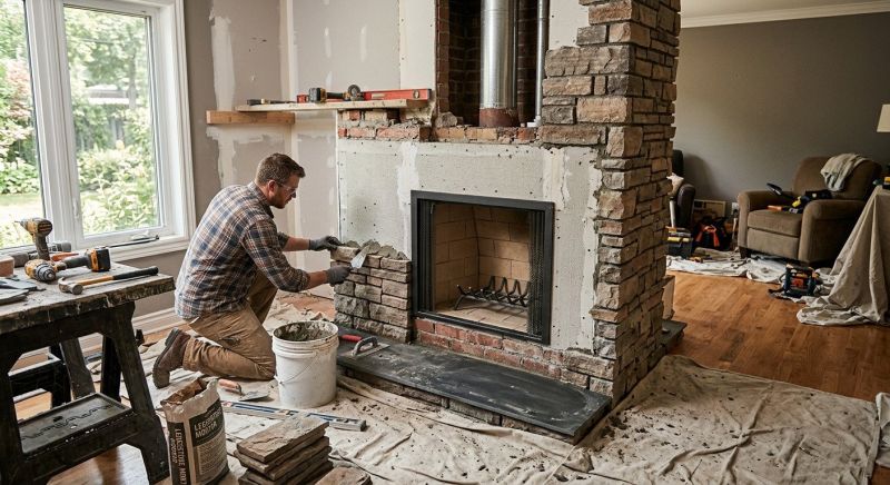 Fireplace Renovation Service in Katy, TX