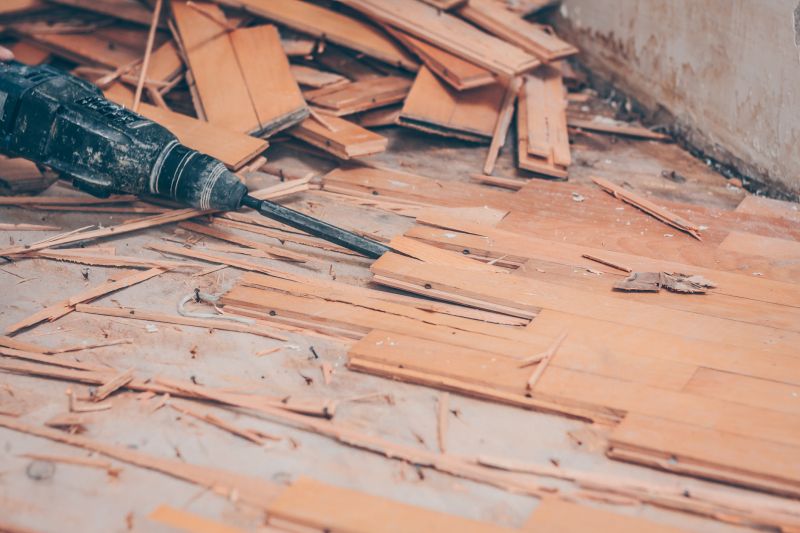 Hardwood Floor Removal in Santa Rosa, CA