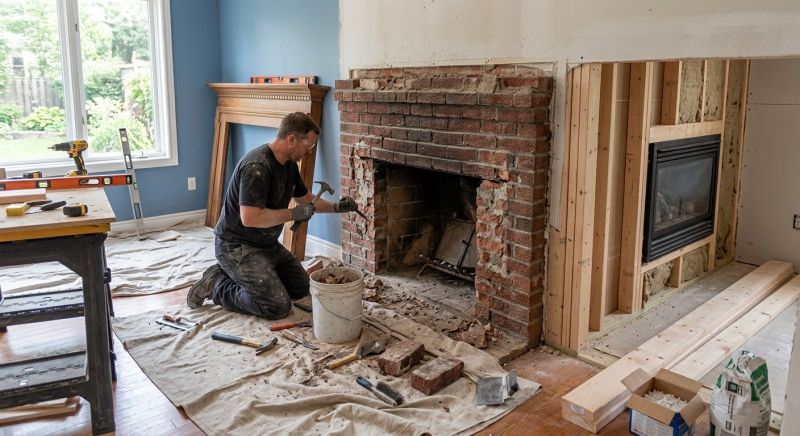 Hearth Remodeling in Houston, TX